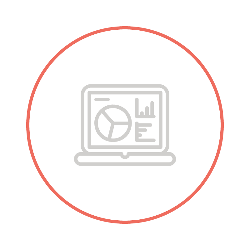 Icono analítica SEO web  diseño y usabilidad